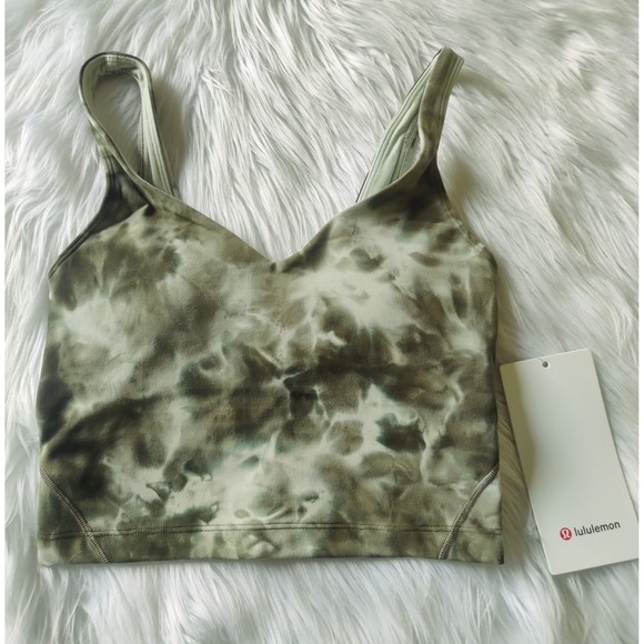 lululemon athletica Tops - NWT Lululemon Align Tank Top Diamond Dye Light Sage Medium Olive